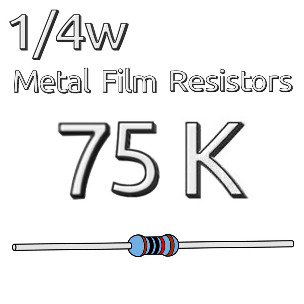 200 bucăți 1/4W .25 wați 1% rezistență cu peliculă metalică 68K 75K 82K 91K 100K 110K 120K 150K 180K 200K 220K 240K 270K 300K 300K 300K 300K 300K 300K 300K 300K