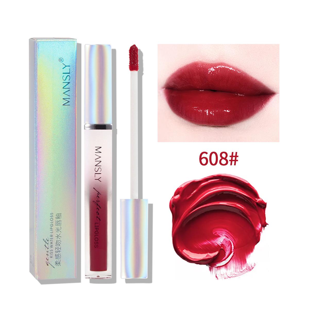 

HengFang Soft Kiss Водостойкая глазурь для губ Увлажняющая косметика 2,8 г M253