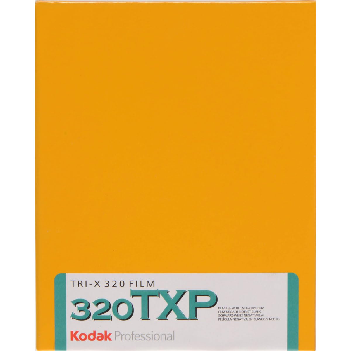 

Kodak black and white film 4X5 1006881 Tri-X320 (10 sheets) чорний