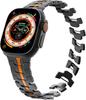Nerezový řemínek+pouzdro pro Apple Watch Ultra 2 49mm Series 10 46mm Luxusní pánský řemínek pro IWatch 9 8 7 6 5 4 se 45mm 44 Correa