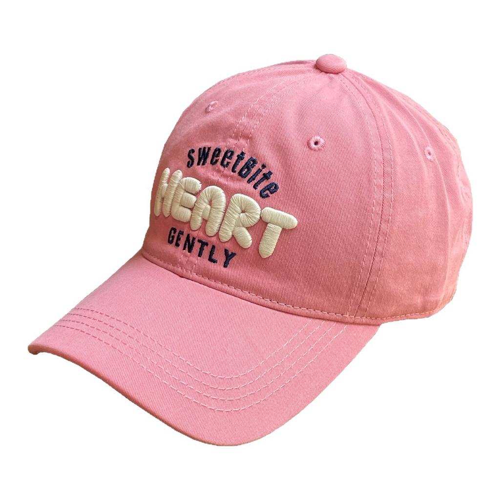 Fashion Hat Japanese New Soft Top Embroidered Baseball Cap Women's Four Seasons Couple Shade Sunscreen Street Dance Cap Men's Trend Brand