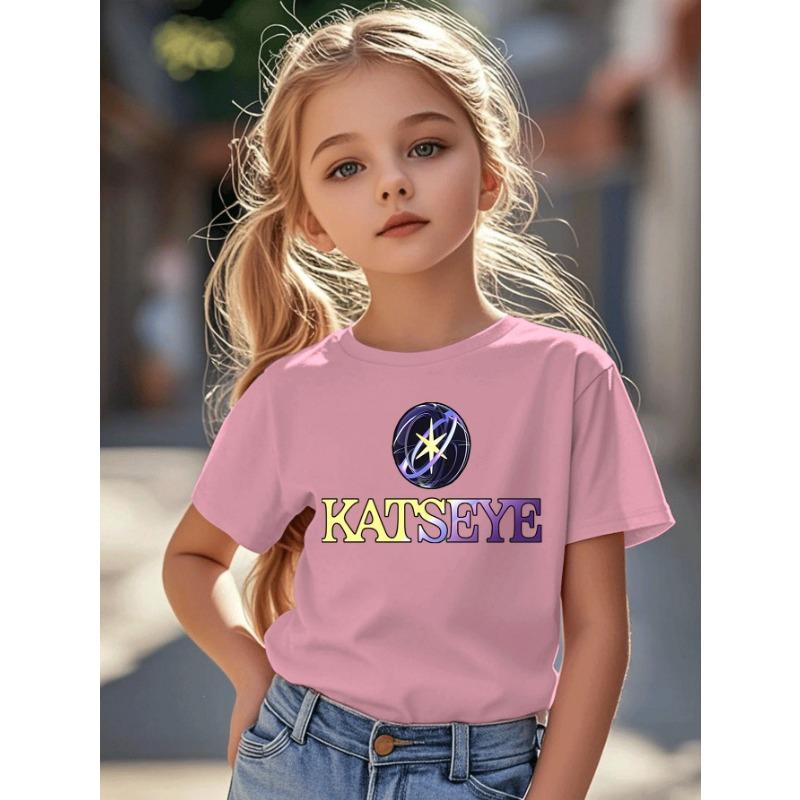 Disney Stitch Summer Cotton Children T-Shirts Kids Clothing Cute Girls Casual Comfort Short Sleeve Cartoon Figure Printed Tshirt