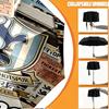Custom Name Personalized Manchester Football F.C Print Umbrella, Auto Open Close, 8‑Rib Sturdy Frame, Commute Camping Hiking Use, Birthday Gift