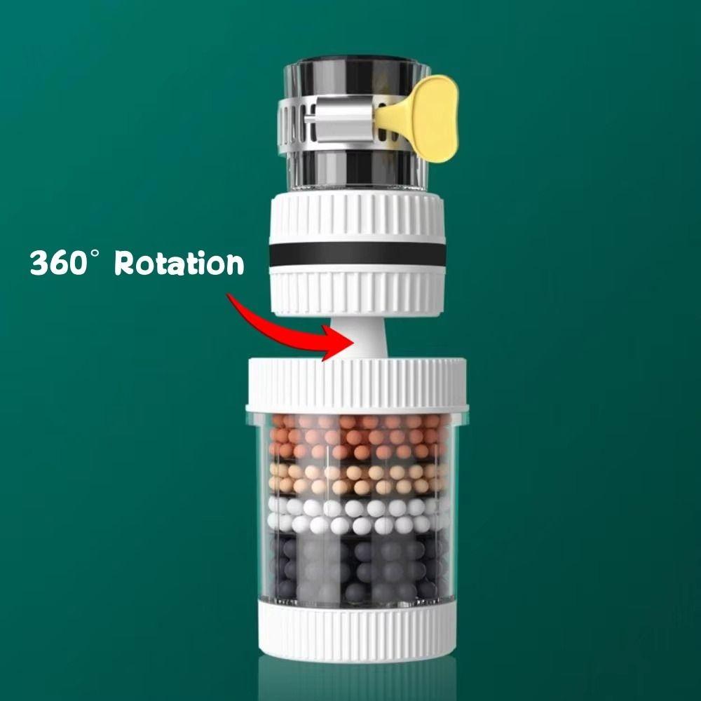 5Pcs Universal Faucet Filter 6-Layer Filter Kitchen Faucet Extender Kitchen Gadget