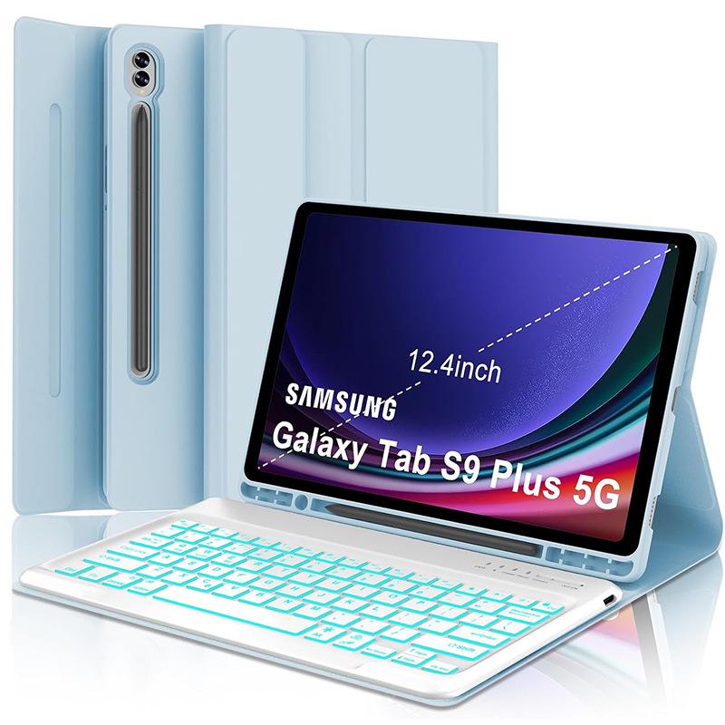 Samsung S10u Tablet Protective Case with Detachable Magnetic Bluetooth Keyboard and Pen Slot