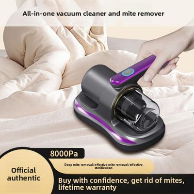Wireless Dust Mite Remover with Powerful Suction Charging for Portable and Convenient Home Vacuum Cleaners