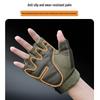 ZS002 Herren Taktische Halbfingerhandschuhe: Outdoor Anti-Rutsch, Verschleißfest für Radfahren & Militärischen Kampf.