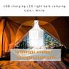 Portable Tent Lamp Battery Lantern Camping Light Outdoor Bulb Emergency Lights for Patio Porch Garden