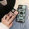 Pancerne etui odporne na wstrząsy do OPPO Reno 4 Lite Pokrowiec z magnetycznym uchwytem samochodowym do Oppo A93 4G F17 Pro Pokrowiec z osłoną na aparat