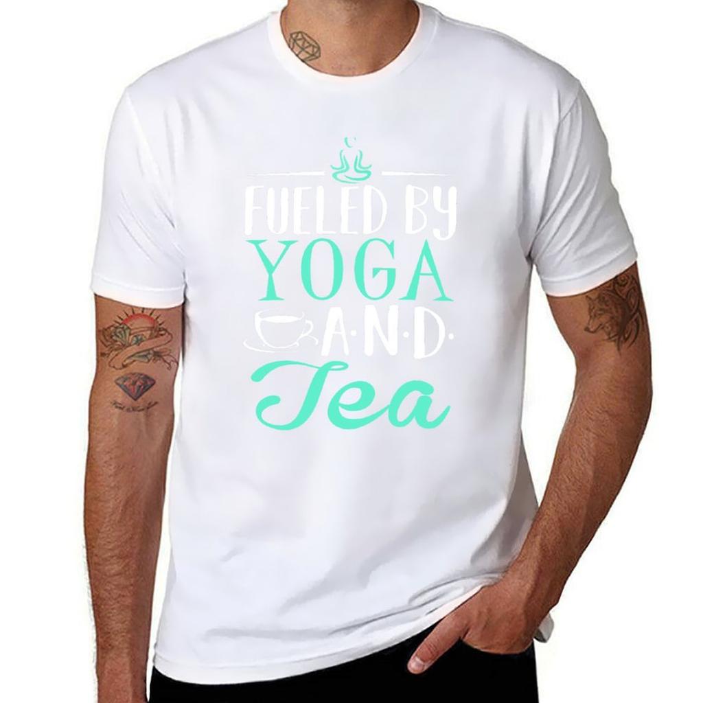 Fueled By Yoga And Tea Tshirt Lightweight Running Tshirt