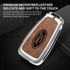 Car Sticker New 2025 Hot Car Metal Leather Key Shell Case Ford Ranger C-Max S-Max Focus 2 3 MK3 Galaxy Mondeo Transit Tourneo Ec