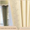 Adjustable No-Sew Pearl Curtain Tieback Buckle - Nail-Free Decorative Accessory