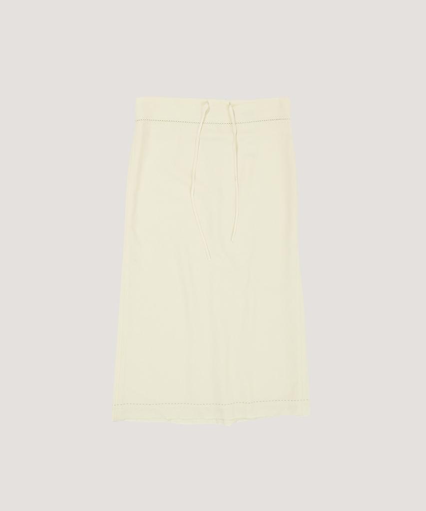 Beleuso Embroidered Wool Skirt