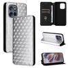 For Motorola Thinkphone 25 5G/Edge 50 Neo 5G/Moto S50 5G Wallet Case Rhombus Imprinted Leather Phone Cover