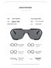 Trendy Retro Korean One-Piece Concave Sunglasses for Men & Women