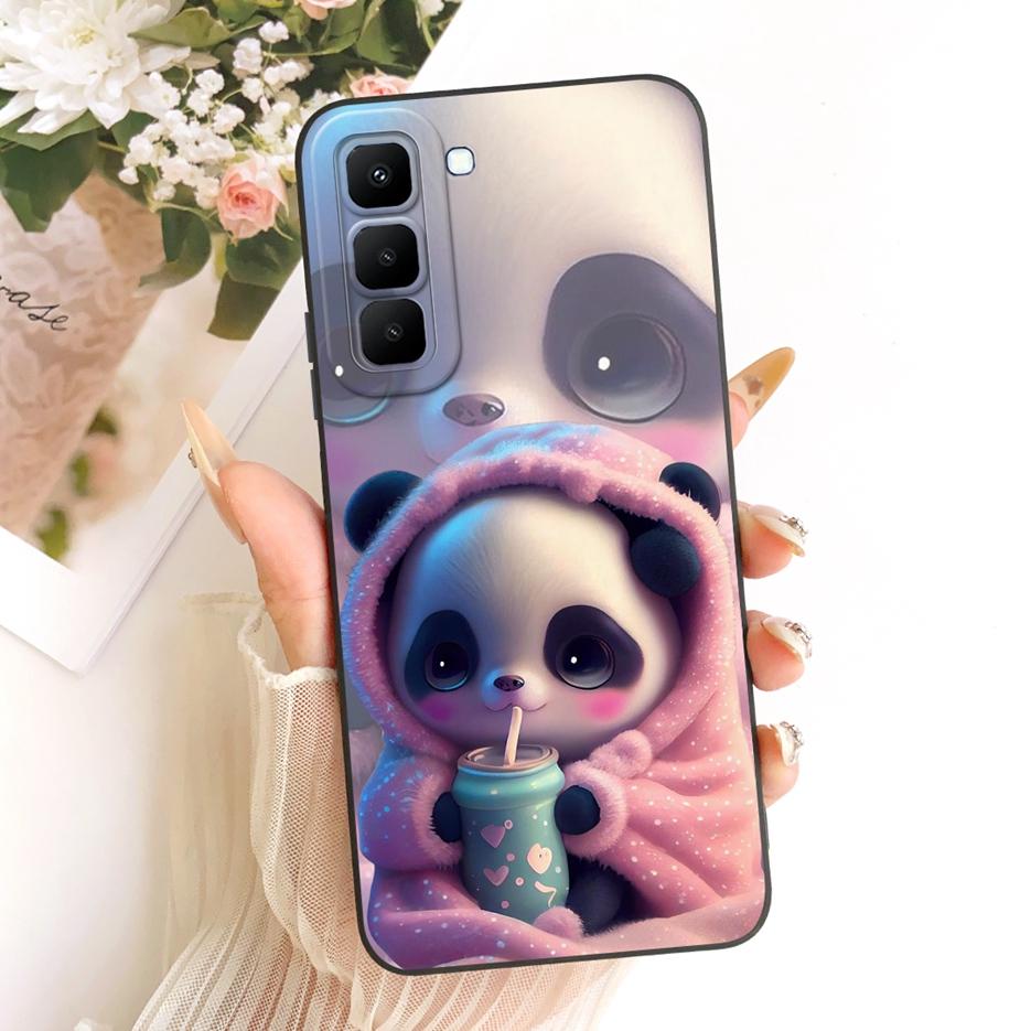 For Infinix Hot 70 5G Case X6895 X6895B Cute Fashion Cartoon Cover Shockproof Phone Case For Infinix Hot 70 Hot70 5G Soft Fundas