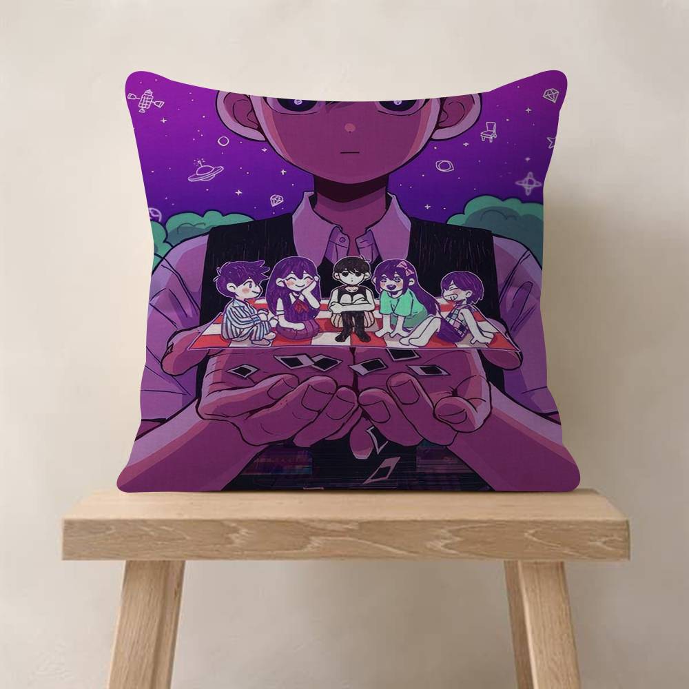 Hot Game OOmori Cushion Cover Pillow Cover Decor Pillowcase Printed Cushion Case For Couch