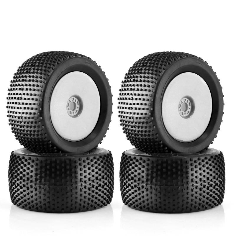 1/8 RC Off Road Racing Truck Tires And Wheels 17mm Hex Rubber Buggy Tyres For 1:8 Scale Monster Truck Car Arrma Typhon 6S Talion