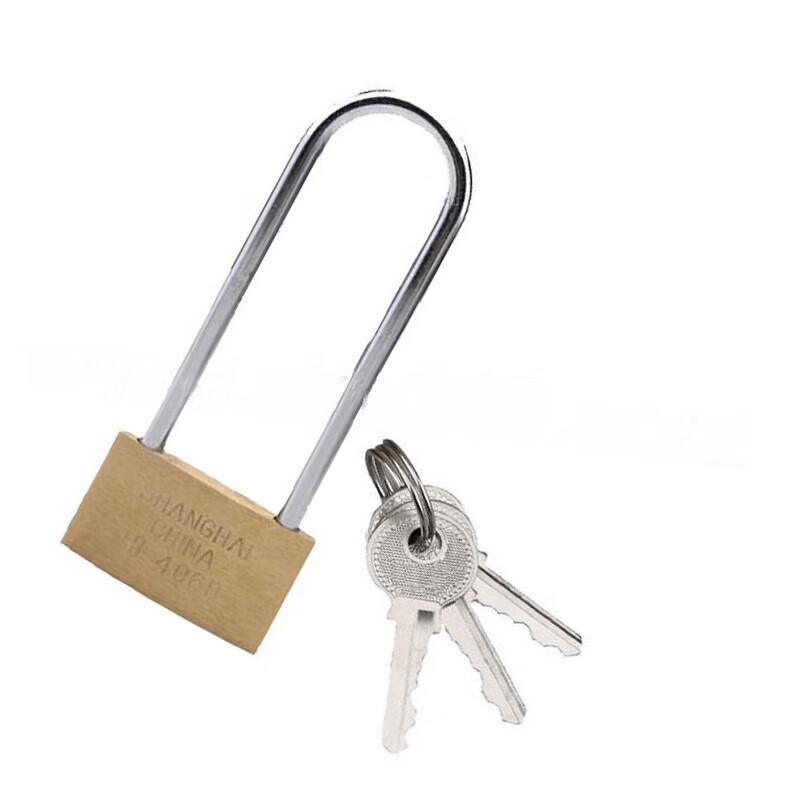 Sushik Long Shackle Brass Padlock