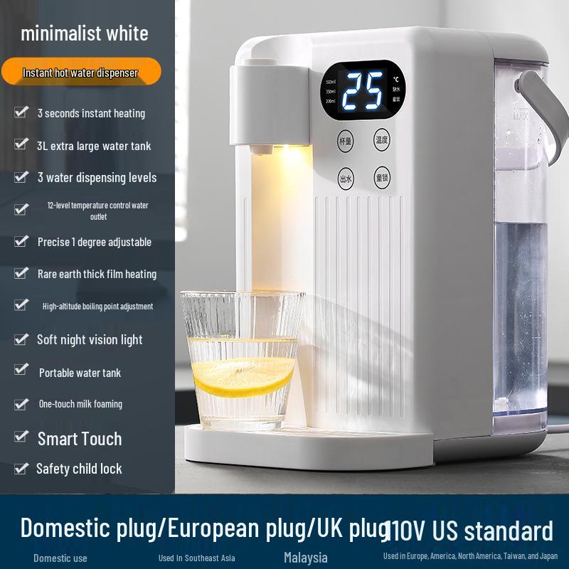 Dual-Use Desktop Water Dispenser: Cold & Instant Hot Water Purifier with 3-Second Rapid Heating