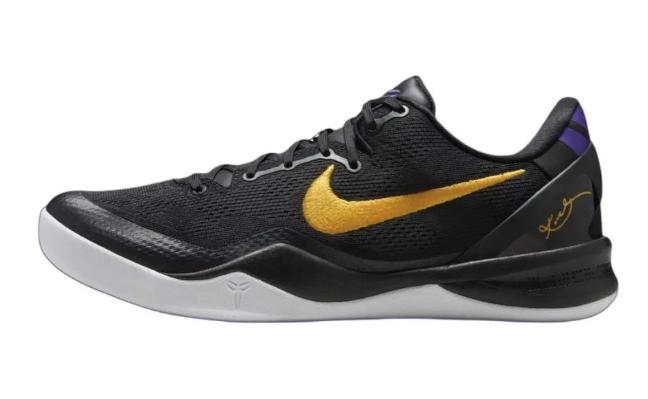 Nike Kobe 8 Protro "Lakers Away" Black/Gold Basketball Shoe Men's HF9550-001