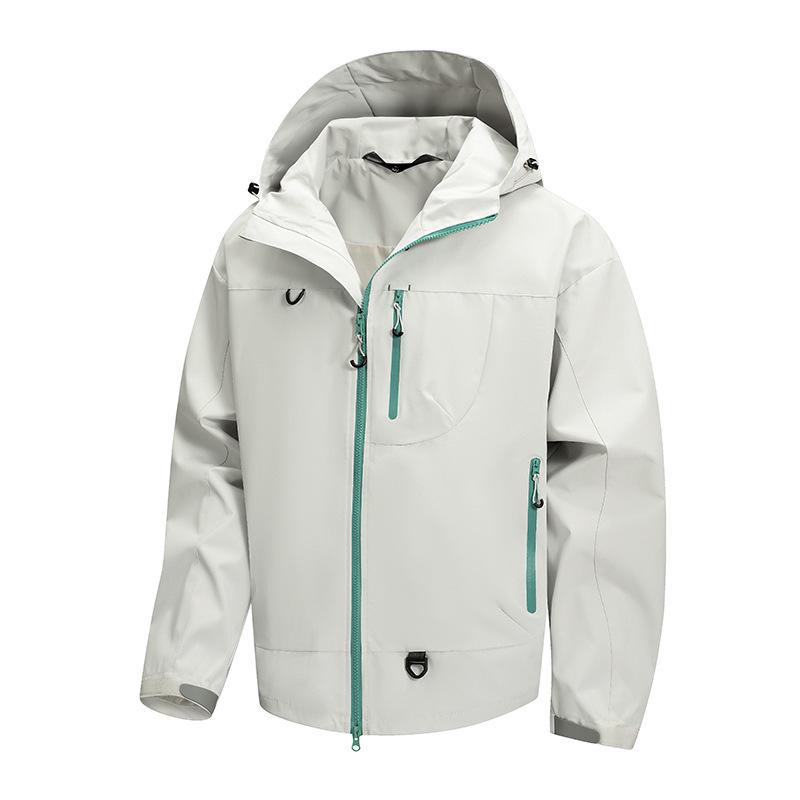Men's Thickened Graphene Cotton Windbreaker Jacket for Autumn and Winter