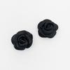 FANTASTIC PLANET [2SET] Black Camellia Hair Pin
