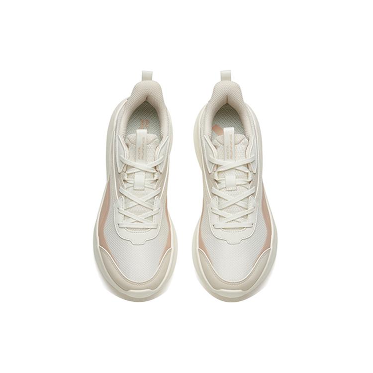 New Anta Running Collection Breathable And Resilient Low-Top Running Shoes Women's White 922235588-1