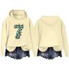 Women's Casual Fashion Outfit Sweatsuit  Printed Long Sleeved  Casual Hooded Sweatshirt