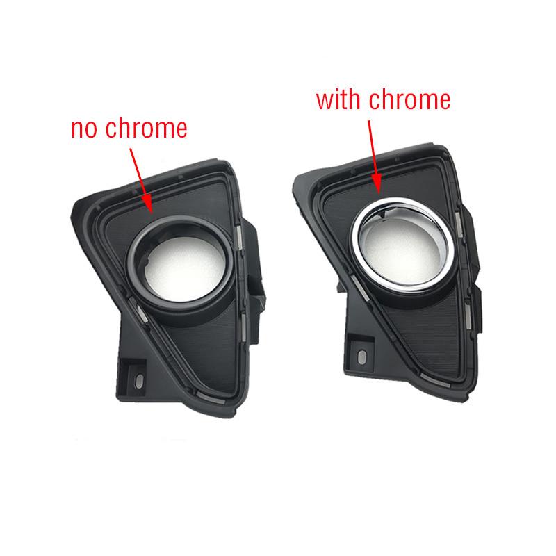 For Toyota RAV4 2016 2017 2018 2019 Car Front Bumper Fog Light Frame Trim Cover Daytime Running Lamp Hood Cap