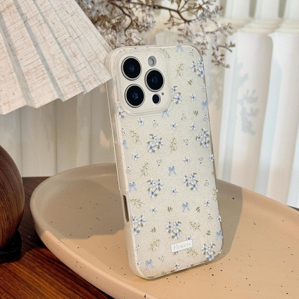 Purple Small Flower Case for iPhone 17 iPhone 17 Pro Max