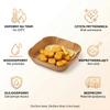 PAPER AIRFRYER BAKING LINERS LARGE SET 250 pcs 20×20 CM