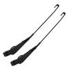 2X Car Front Windscreen Windshield Wash Wiper Arm for Land Rover Defender 90 110 RHD 1987 - 2006 Black Car Autopart Accessories