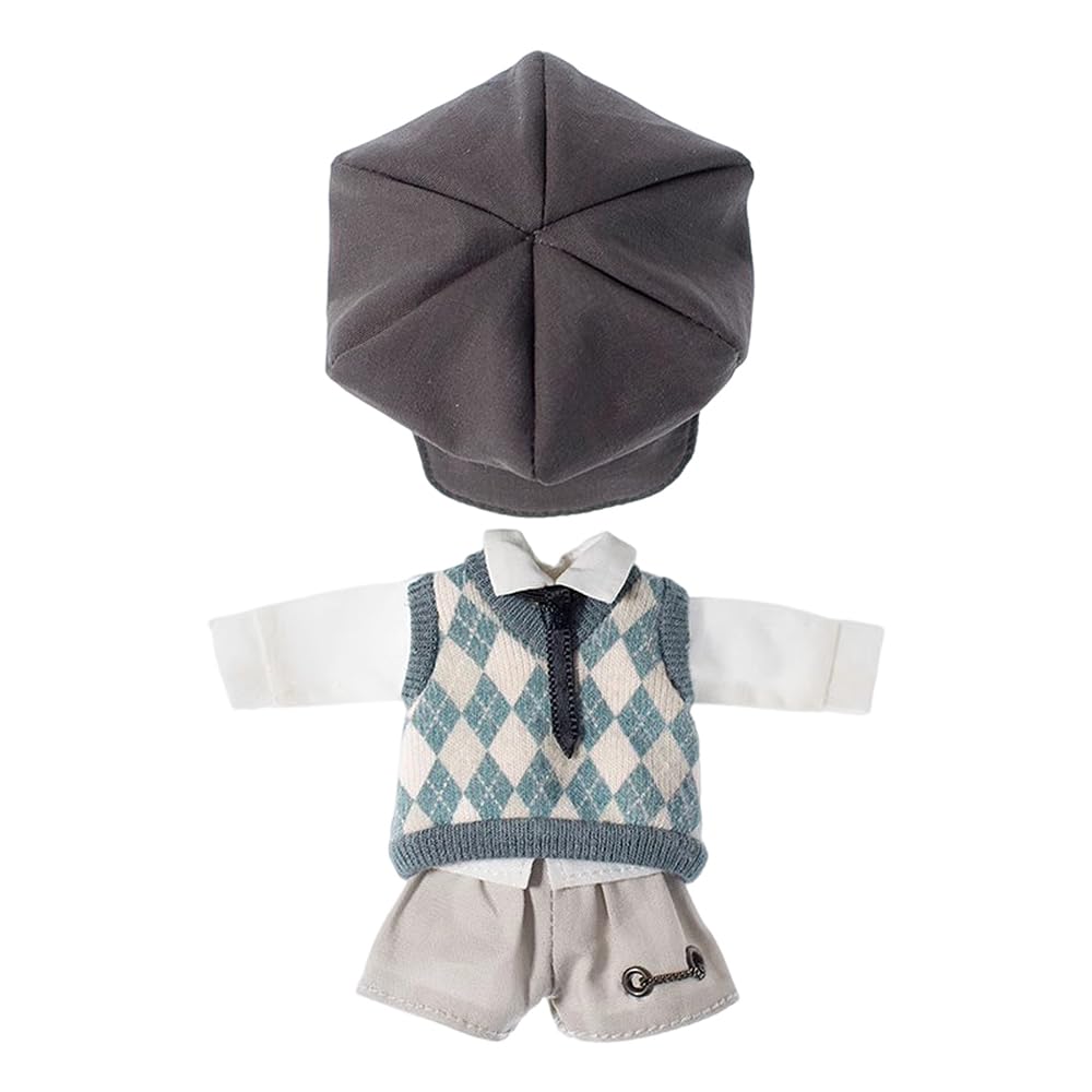 

Костюмы размера Obitsu 11 OB11 для кукол Obitsu, школьный набор в британском стиле (11см тело), Униформа, Многоцветный, 5 предметов (Мальчик, Б)