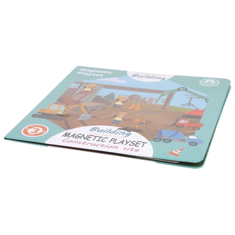 Magnetic Puzzle Book Magnetic Puzzle Construction Vehicles Montessori