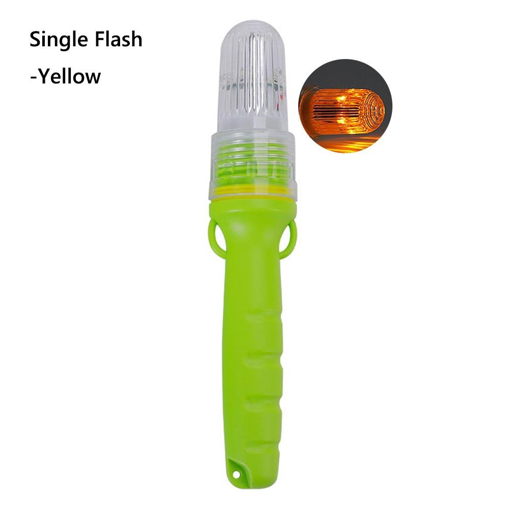 

Double Flash Lamp Buoy Signal Light Floating Marine Navigation Light Outdoor Single Flash-Yellow