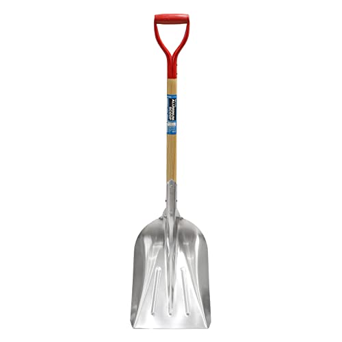 Captain Stag (CAPTAIN STAG) Shovel, Aluminum, Square Shovel, Type 3, Large, UX-1202, Product Size: Approx. 290mm Wide x 1,080mm Long