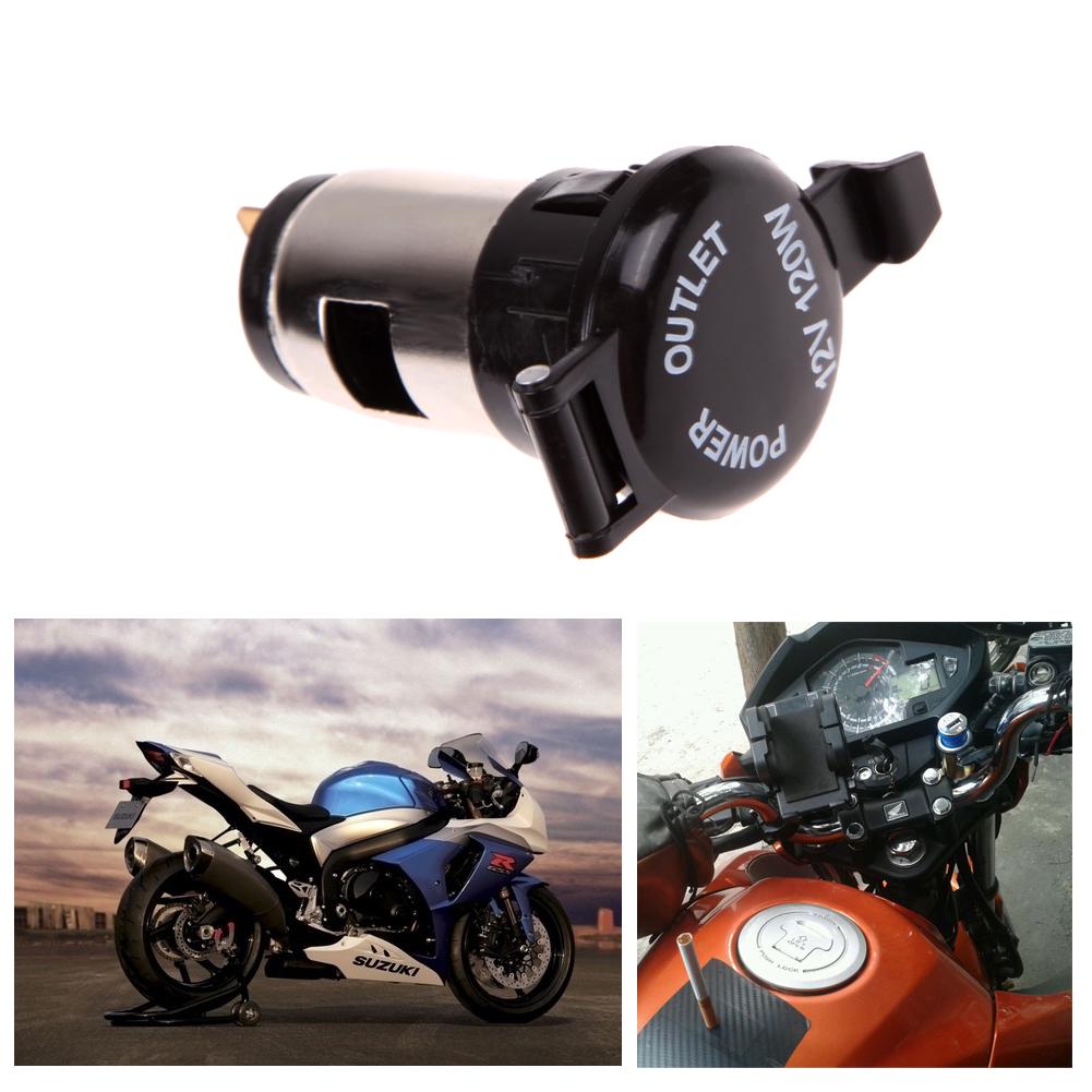 Cigarette Lighter Power Socket Plug Waterproof Cover 12V Car Motorcycle Cigarette Lighter Socket for Motorcycle Boat Tractor