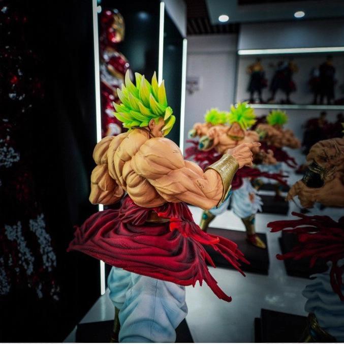 Jt 059 Broly Dragon Ball Super Saiyan Anime Figure Pvc Large Collectible Statue Home Decor Ornament For Adult Anime Fans Gift