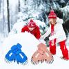 Kids Skiing Mittens Boys Girls Hand Outdoor Gloves Waterproof Child Snow Mitten Mitts Cover Windproof Thickened