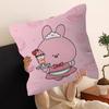 Cartoon Asamimichaan Asleep Cute Asamimi Office Cushion Pillowcase Car Cushion CoverXCM Lumbar Pillowcase Sofa Pillowcover