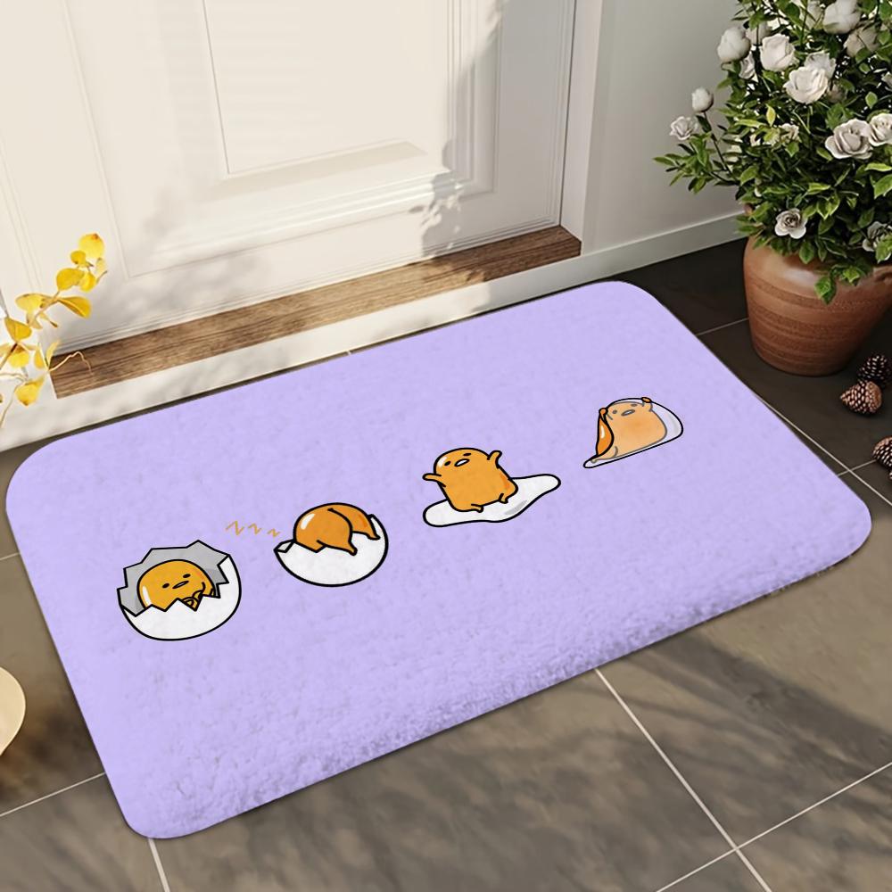 1pc Kwaii Yellow Duck Welcome Bathroom Absorbent Mats Anti-Slip Mats Home Decor Supplies Carpets Home Kitchen Floor Mats
