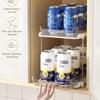 2026 Hot Selling Pull-out Kitchen Storage Rack Cabinet Layered Shelf Seasoning Bottle and Can Sorting Artifact