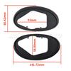 Door Side Mirror Gasket Rubber Pad Sealing Ring For MINI Cooper R50 R52 R53 51167058083 51167058084
