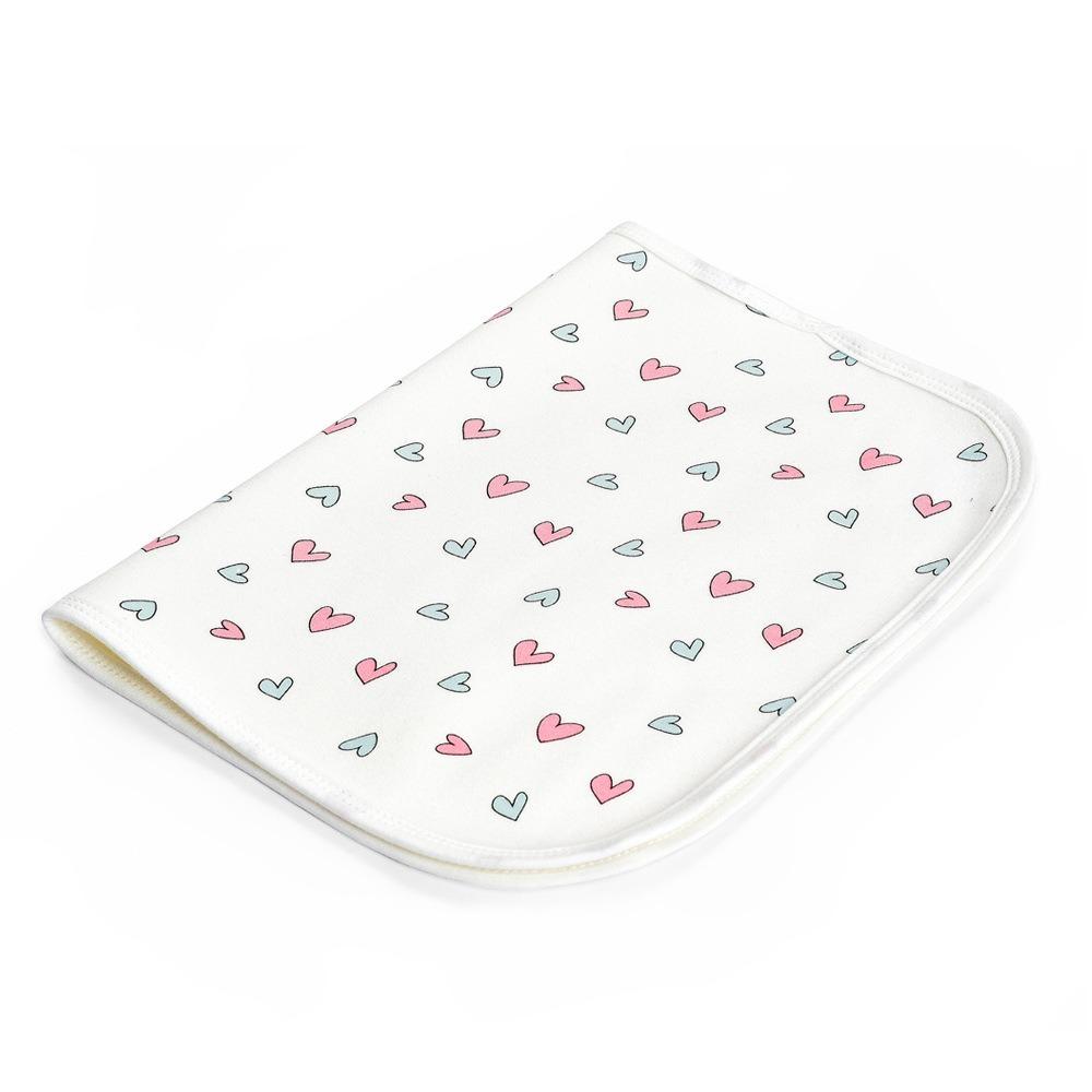 

Водонепроницаемый детский пеленальный коврик Милый мультяшный протектор для кровати Подгузник Мягкое постельное белье Впитывающие пеленки Малыши 30x45cm-Love