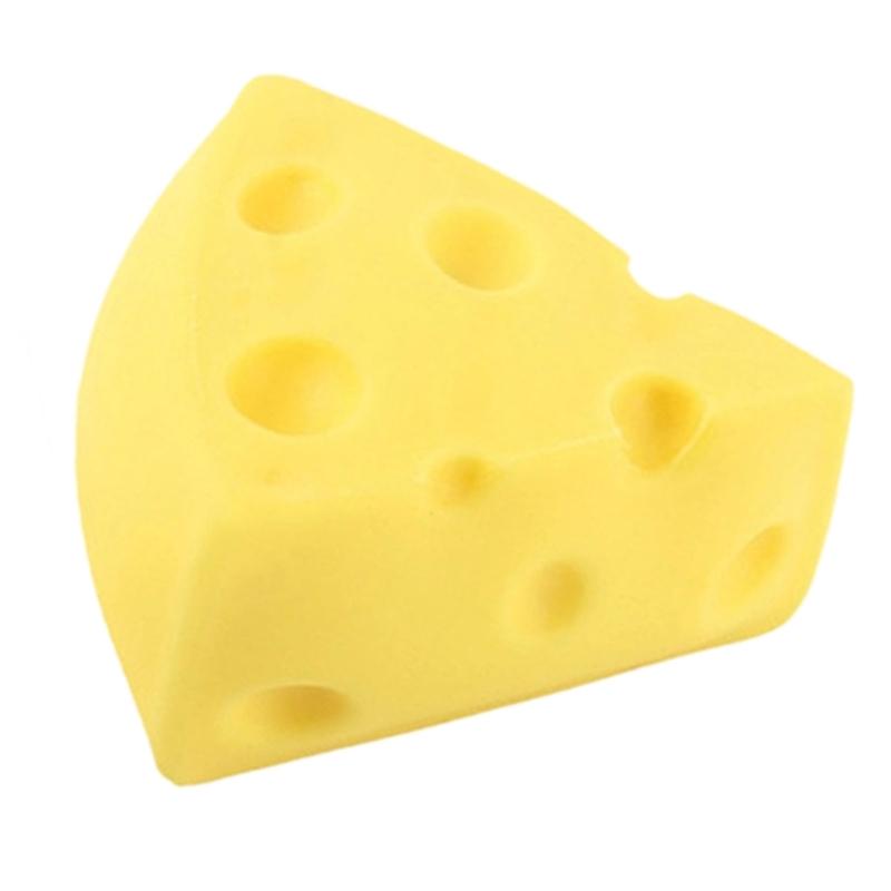 Fun Cheese Shape Sensory Squeeze Toy With Elastic Texture Stretchy Pinch Toy For Office Home And Travel Relaxing