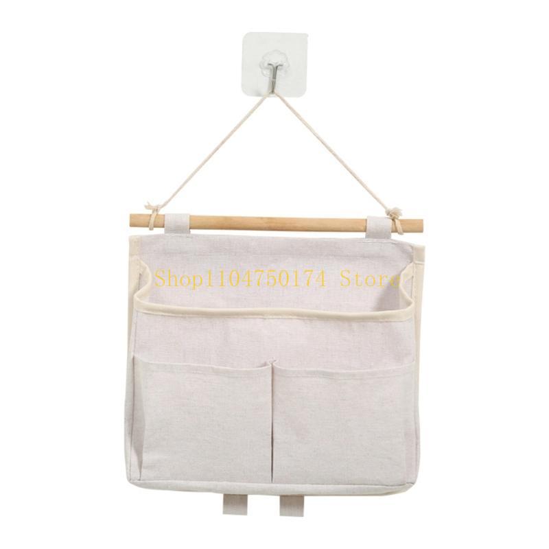 Foldable Wall Mounted Storage Bag Hanging Pocket Behind Door Bedsides Waterproof Wardrobes Storage Pouches top sale