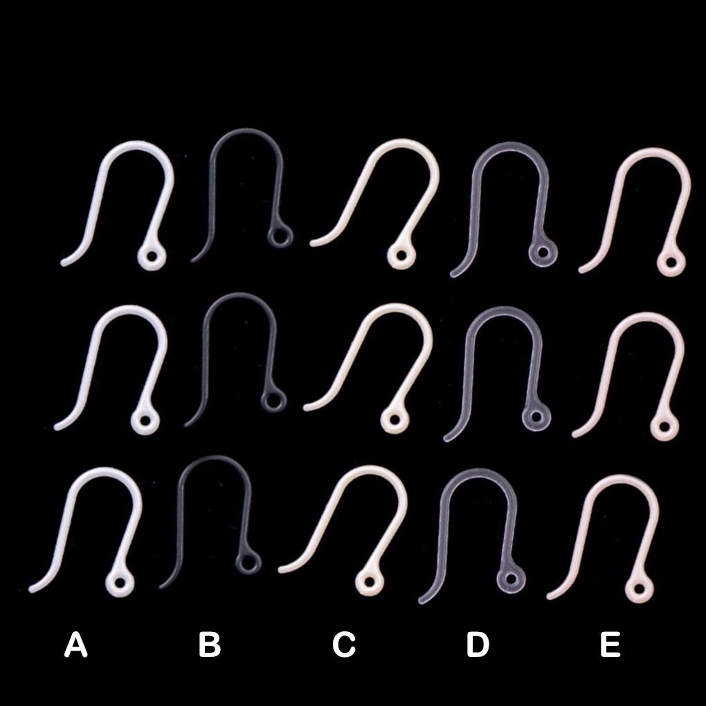 100PCS Hook Earrings PC Allergy Proof Eardrop Earring Easy Matching Eco Friendly Jewelry Accessory Women Party Gift