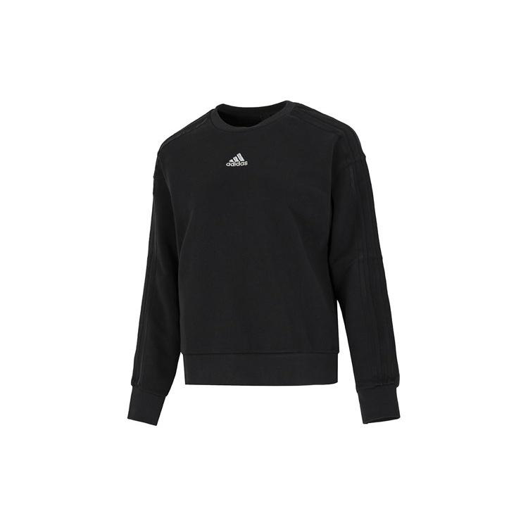 (WMNS) adidas Must Have  3-Stripe Sweatshirt Asia Sizing  Black  Women s HM7064 S