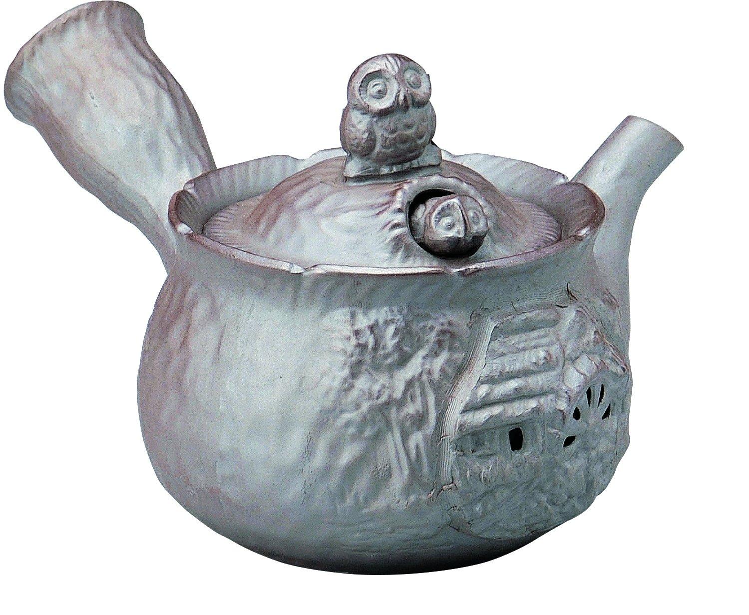 Banko ware owl pop-out teapot 1.5 go (flat strainer) K11-42